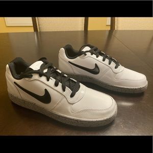 New Nike Ebernon Low White Cement Sneaker Shoes
